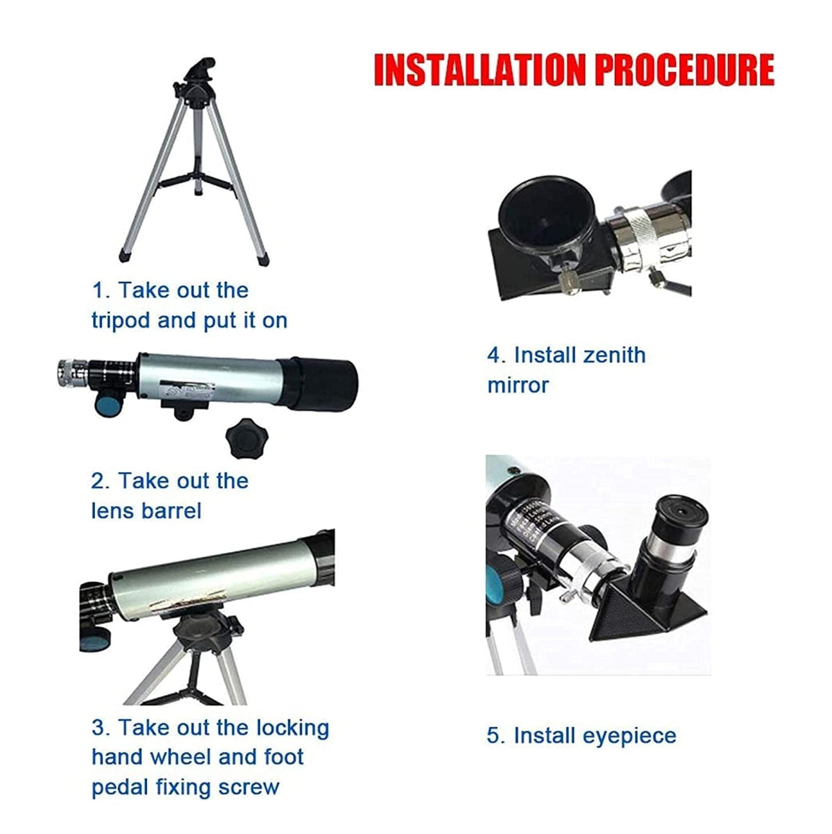 Telescopio Refractor Monóculo F36050