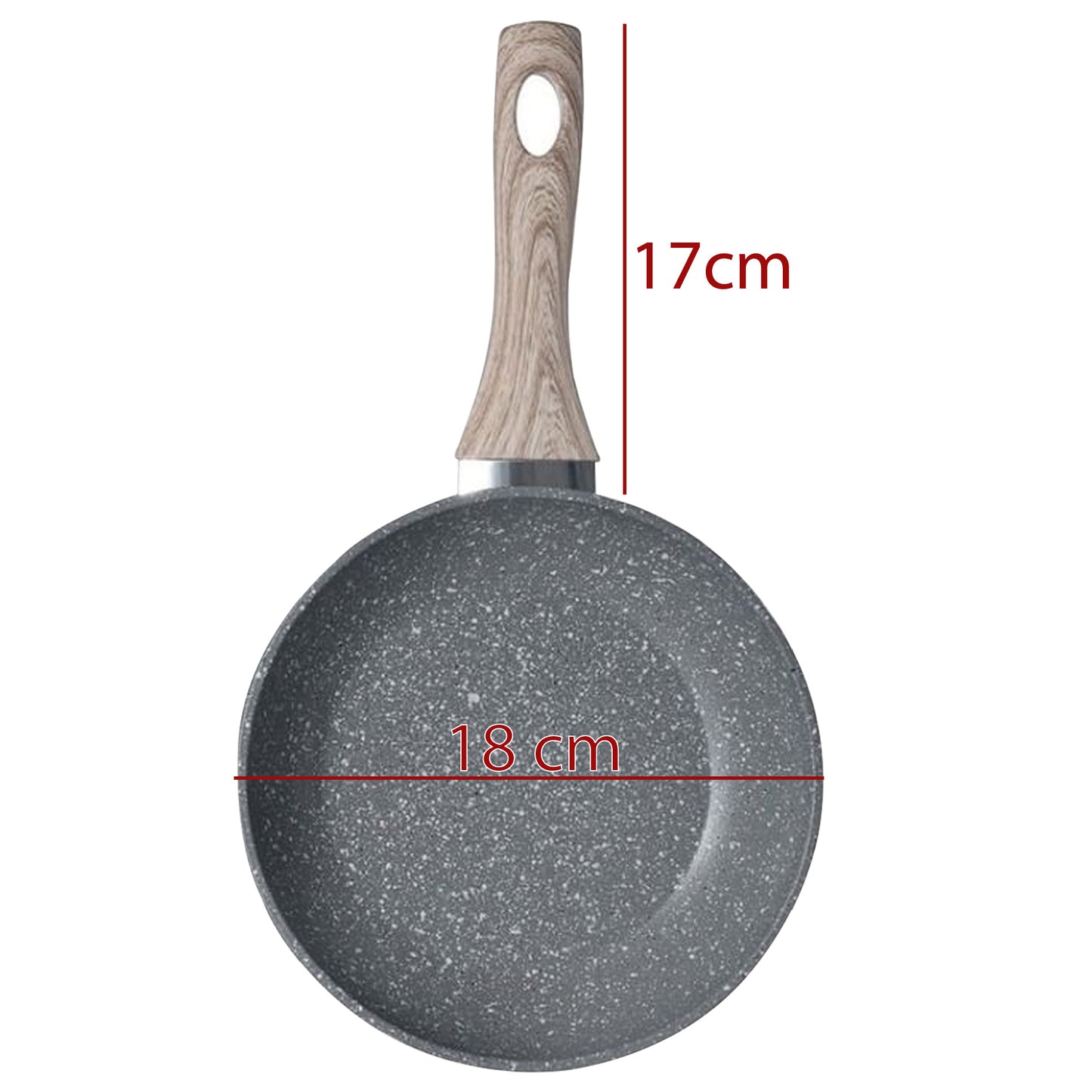 Sartén Antiadherente Base Difusora 18cm