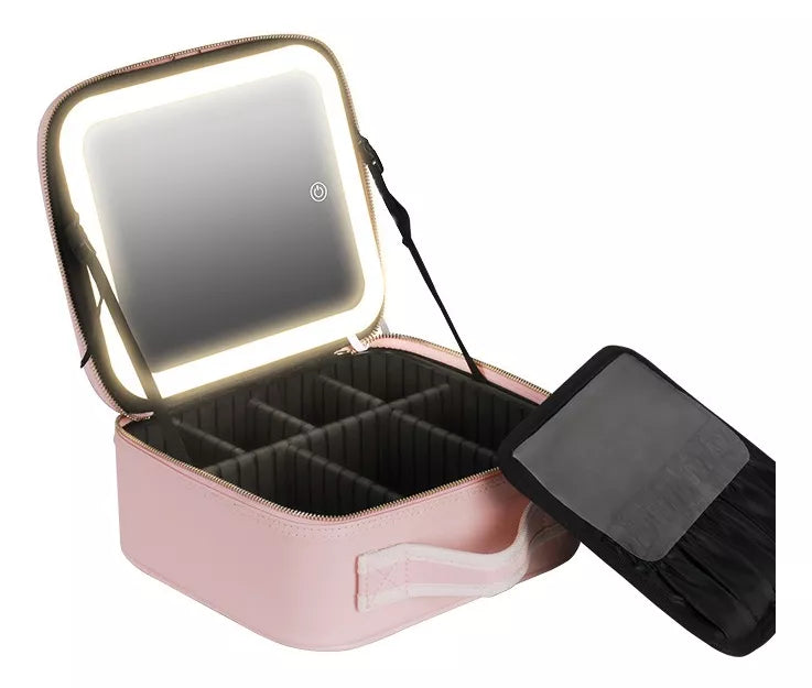 Organizador De Maquillaje Joyero Espejo